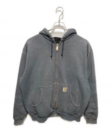 CarHartt（カーハート）の古着「ダブルフェイスジップパーカー」｜グレー