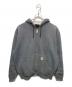 CarHartt（カーハート）の古着「ダブルフェイスジップパーカー」｜グレー