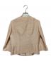 LANVIN COLLECTION (ランバンコレクション) フリルツイードジャケット ベージュ サイズ:36：8000円