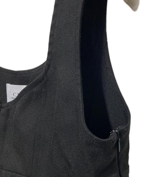 CAPRICIEUX LE'MAGE（カプリシューレマージュ）CAPRICIEUX LE'MAGE (カプリシューレマージュ) ペプラムトップス ブラック サイズ:Freeの古着・服飾アイテム