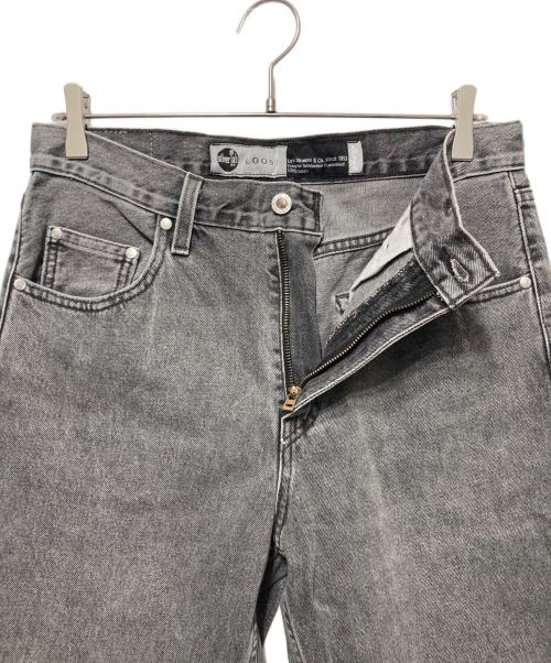 LEVI'S（リーバイス）LEVI'S (リーバイス) LOOSEデニムパンツ ブラック サイズ:W30×L30の古着・服飾アイテム
