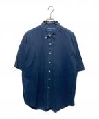 RALPH LAURENラルフローレン）の古着「ショートスリーブシャツ」｜ネイビー