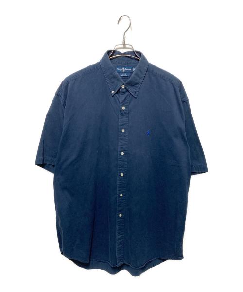 RALPH LAUREN（ラルフローレン）RALPH LAUREN (ラルフローレン) ショートスリーブシャツ ネイビー サイズ:XLの古着・服飾アイテム
