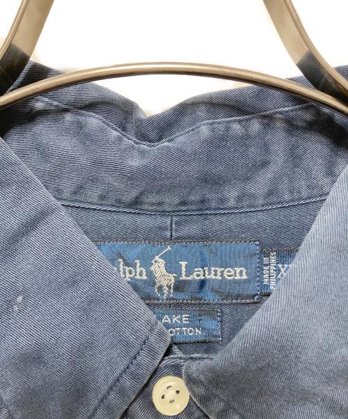 RALPH LAUREN（ラルフローレン）RALPH LAUREN (ラルフローレン) ショートスリーブシャツ ネイビー サイズ:XLの古着・服飾アイテム