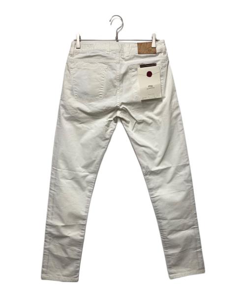 PT05（ピーティーゼロチンクエ）PT05 (ピーティーゼロチンクエ) スーパースリムフィットパンツ ホワイト サイズ:32の古着・服飾アイテム