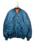 ALPHA（アルファ）の古着「フライトジャケット」｜ネイビー