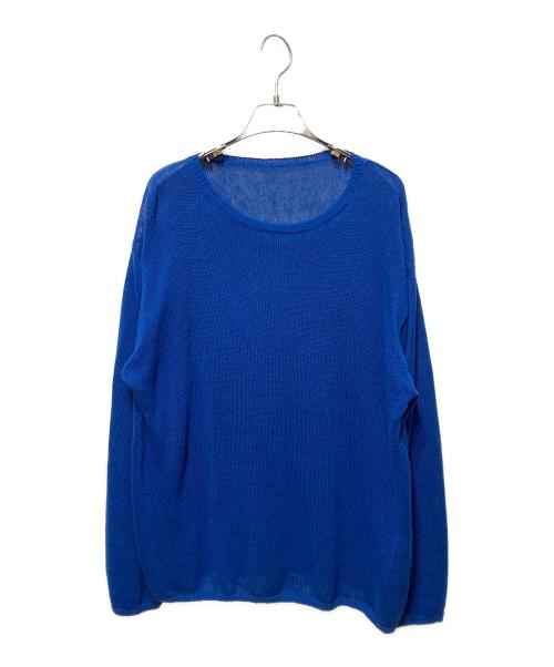 Spick and Span（スピック＆スパン）Spick and Span (スピック＆スパン) 手洗い可 / リネンコットンルーズプルオーバー ブルー サイズ:freeの古着・服飾アイテム