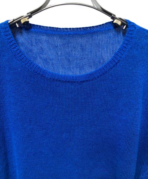 Spick and Span（スピック＆スパン）Spick and Span (スピック＆スパン) 手洗い可 / リネンコットンルーズプルオーバー ブルー サイズ:freeの古着・服飾アイテム
