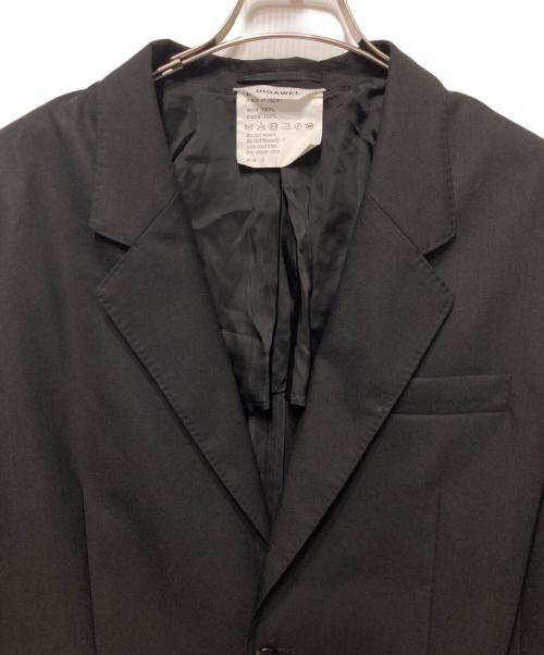 digawel（ディガウェル）digawel (ディガウェル) テーラードジャケット ブラック サイズ:2の古着・服飾アイテム