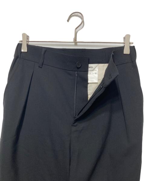 digawel（ディガウェル）digawel (ディガウェル) タックパンツ ブラック サイズ:2の古着・服飾アイテム