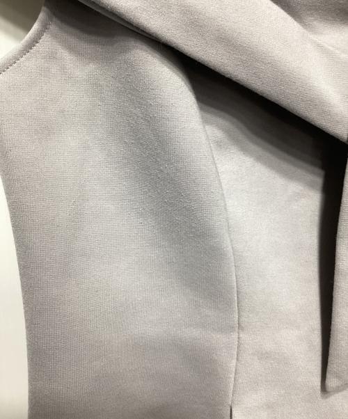 HER LIP TO（ハーリップトゥ）HER LIP TO (ハーリップトゥ) Lily Shawl Peplum Top グレー サイズ:Mの古着・服飾アイテム