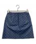 BURBERRY BLUE LABEL (バーバリー ブルー レーベル) モノグラムBデニムタイトスカート インディゴ サイズ:38：8000円