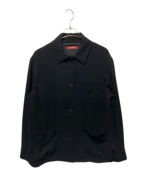 Max Mara Studio（マックスマーラ ストゥディオ）Max Mara Studio (マックスマーラ ストゥディオ) ジャケット ブラック サイズ:42の古着・服飾アイテム