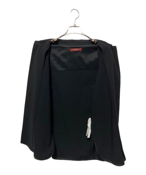 Max Mara Studio（マックスマーラ ストゥディオ）Max Mara Studio (マックスマーラ ストゥディオ) ジャケット ブラック サイズ:42の古着・服飾アイテム