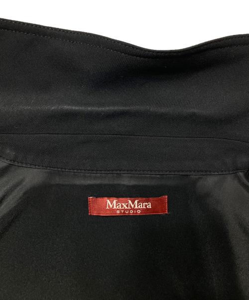 Max Mara Studio（マックスマーラ ストゥディオ）Max Mara Studio (マックスマーラ ストゥディオ) ジャケット ブラック サイズ:42の古着・服飾アイテム