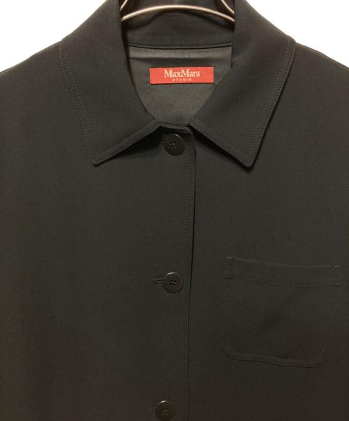 Max Mara Studio（マックスマーラ ストゥディオ）Max Mara Studio (マックスマーラ ストゥディオ) ジャケット ブラック サイズ:42の古着・服飾アイテム