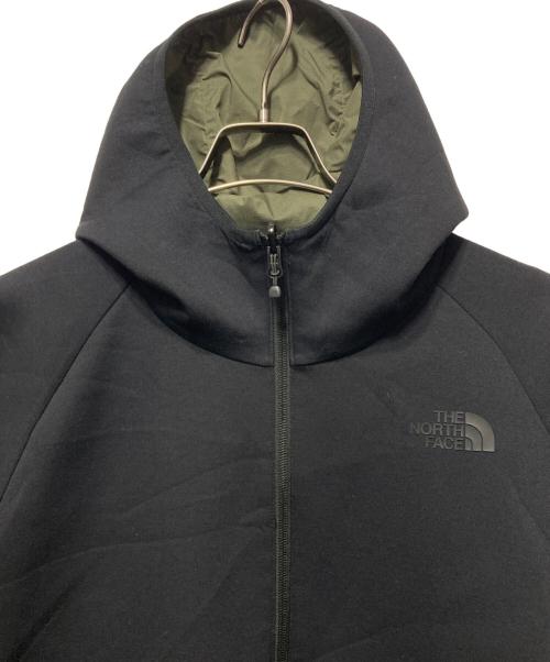 THE NORTH FACE（ザ ノース フェイス）THE NORTH FACE (ザ ノース フェイス) REVERSIBLE TECH AIR HOODIE/リバーシブルテックエアーフーディ カーキ サイズ:Ｌの古着・服飾アイテム