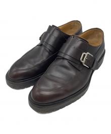 HERMES（エルメス）の古着「モンクストラップーシューズ」｜ブラウン