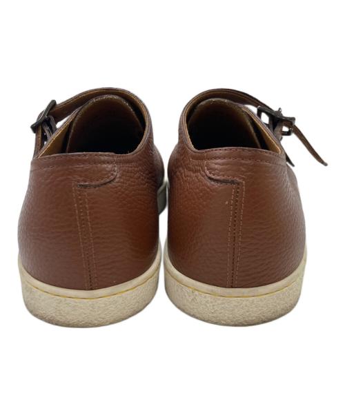JOHN LOBB（ジョンロブ）JOHN LOBB (ジョンロブ) ダブルモンクスニーカー ブラウン サイズ:6 1/2の古着・服飾アイテム