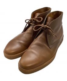 JOHN LOBB（ジョンロブ）の古着「アンクルブーツ」｜ブラウン