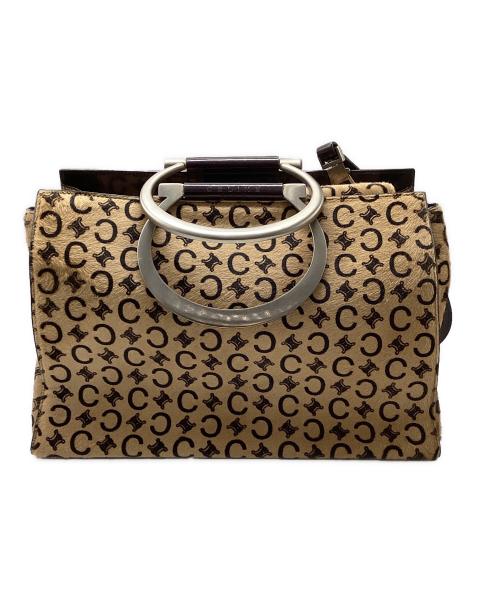 CELINE（セリーヌ）CELINE (セリーヌ) ハラコバッグ ベージュの古着・服飾アイテム