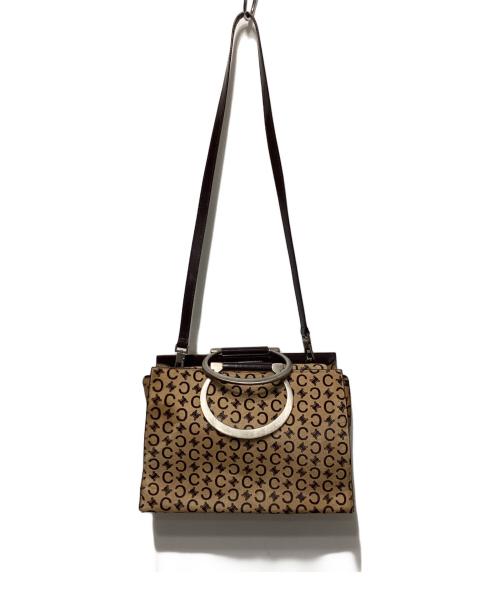 CELINE（セリーヌ）CELINE (セリーヌ) ハラコバッグ ベージュの古着・服飾アイテム