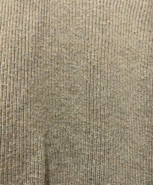 Maison Martin Margiela（メゾンマルタンマルジェラ）Maison Martin Margiela (メゾンマルタンマルジェラ) ヘンリーネックニット カーキ サイズ:Sの古着・服飾アイテム