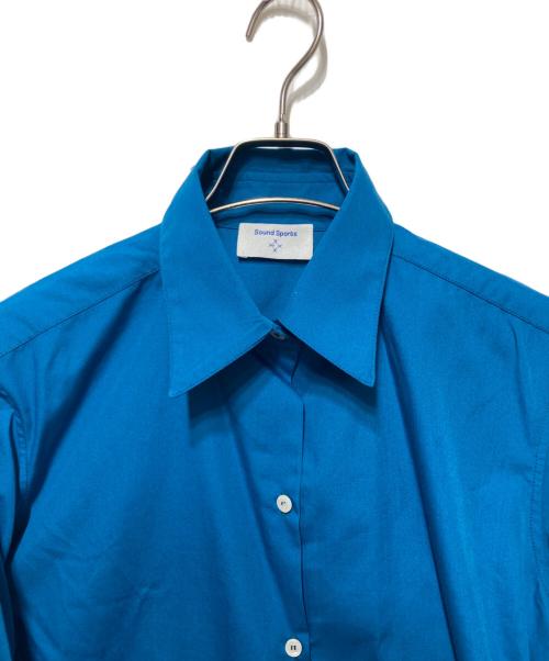 sound sports（サウンドスポーツ）sound sports (サウンドスポーツ) 長袖シャツ ブルー サイズ:Mの古着・服飾アイテム