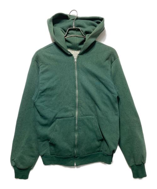 Kmart（ケーマート）Kmart (ケーマート) 裏サーマルジップパーカー グリーン サイズ:Lの古着・服飾アイテム