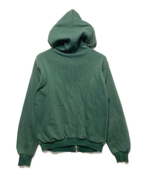 Kmart（ケーマート）Kmart (ケーマート) 裏サーマルジップパーカー グリーン サイズ:Lの古着・服飾アイテム