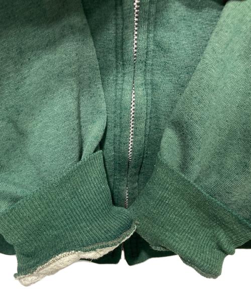 Kmart（ケーマート）Kmart (ケーマート) 裏サーマルジップパーカー グリーン サイズ:Lの古着・服飾アイテム