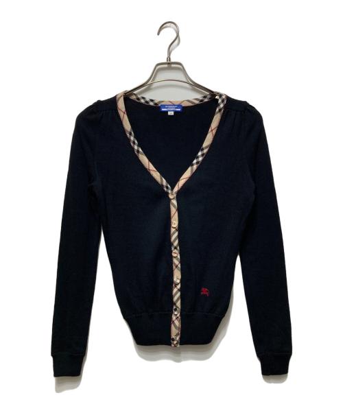 BURBERRY BLUE LABEL（バーバリー ブルー レーベル）BURBERRY BLUE LABEL (バーバリー ブルー レーベル) カーディガン ブラック サイズ:38の古着・服飾アイテム