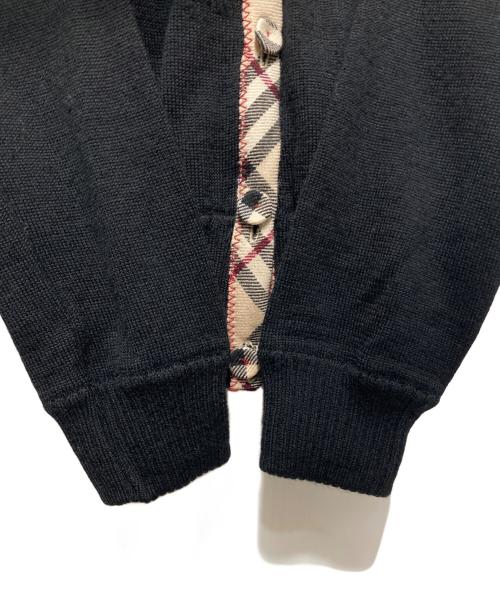 BURBERRY BLUE LABEL（バーバリー ブルー レーベル）BURBERRY BLUE LABEL (バーバリー ブルー レーベル) カーディガン ブラック サイズ:38の古着・服飾アイテム