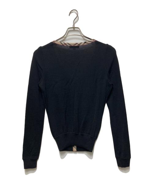 BURBERRY BLUE LABEL（バーバリー ブルー レーベル）BURBERRY BLUE LABEL (バーバリー ブルー レーベル) カーディガン ブラック サイズ:38の古着・服飾アイテム