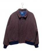 PENDLETONペンドルトン）の古着「70’s ウールジャケット」｜ボルドー