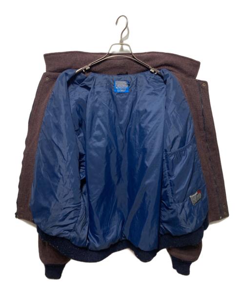 PENDLETON（ペンドルトン）PENDLETON (ペンドルトン) 70’s ウールジャケット ボルドー サイズ:XLの古着・服飾アイテム