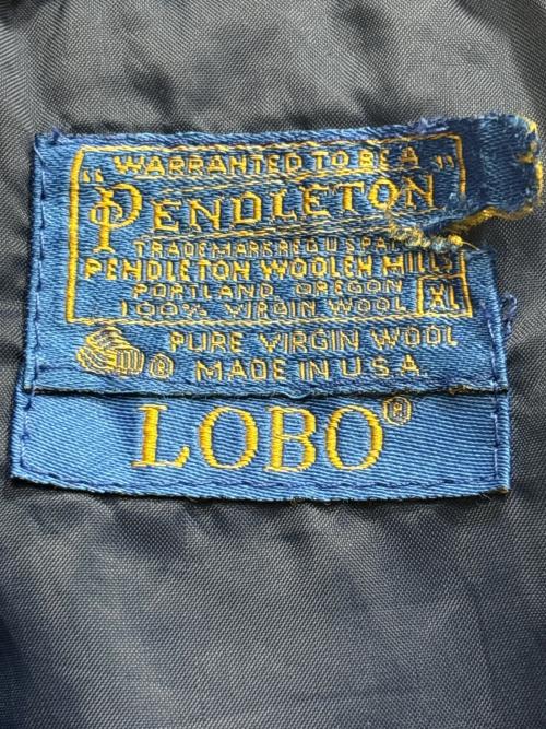 PENDLETON（ペンドルトン）PENDLETON (ペンドルトン) 70’s ウールジャケット ボルドー サイズ:XLの古着・服飾アイテム