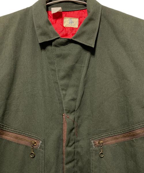 BLUE BELL HBT（ブルーベル）BLUE BELL HBT (ブルーベル) オールインワン カーキ サイズ:不明の古着・服飾アイテム