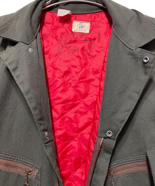 BLUE BELL HBT（ブルーベル）BLUE BELL HBT (ブルーベル) オールインワン カーキ サイズ:不明の古着・服飾アイテム
