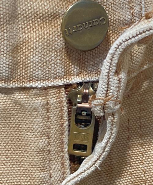 CarHartt（カーハート）CarHartt (カーハート) ダブルニーペインターパンツ ベージュ サイズ:38×32の古着・服飾アイテム