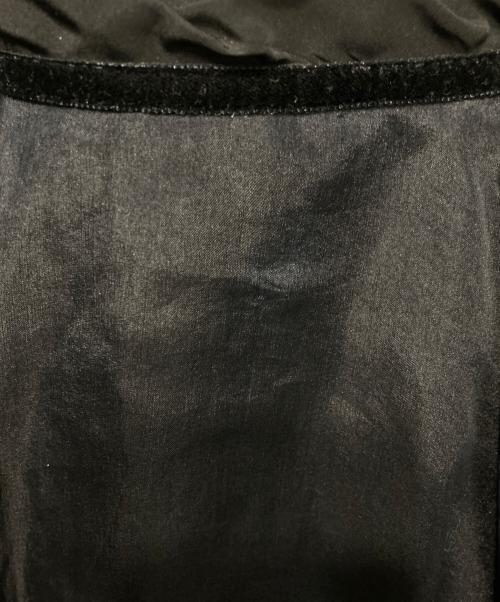 LOUIS VUITTON（ルイ ヴィトン）LOUIS VUITTON (ルイ ヴィトン) シルクレーヨンスカート ブラック サイズ:36の古着・服飾アイテム