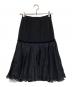 LOUIS VUITTON (ルイ ヴィトン) シルクレーヨンスカート ブラック サイズ:36：8000円