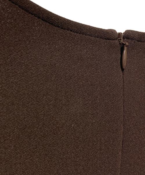 YONFA（ヨンファ）YONFA (ヨンファ) ニットワンピース ブラウン サイズ:Ｓの古着・服飾アイテム