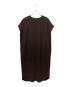 YONFA (ヨンファ) ニットワンピース ブラウン サイズ:Ｓ：5000円