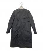 MACKINTOSH×HYKEマッキントッシュ×ハイク）の古着「中綿ライナー付きゴム引きコート」｜ブラック