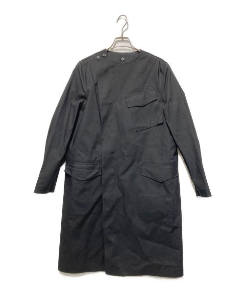 MACKINTOSH（マッキントッシュ）MACKINTOSH (マッキントッシュ) HYKE (ハイク) 中綿ライナー付きゴム引きコート ブラック サイズ:2の古着・服飾アイテム