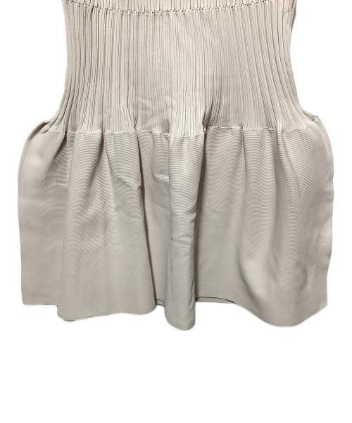 CFCL（シーエフシーエル）CFCL (シーエフシーエル) FRUTED MERMAID SKIRT ライトベージュ サイズ:1の古着・服飾アイテム