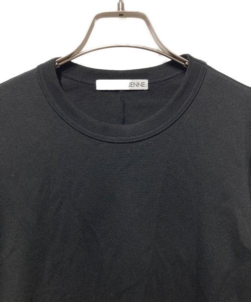 JENNE（ジェンヌ）JENNE (ジェンヌ) カットソー ブラック サイズ:Ｓの古着・服飾アイテム