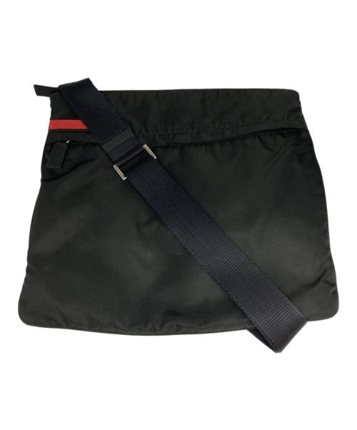 PRADA SPORTS（プラダスポーツ）PRADA SPORTS (プラダスポーツ) ナイロンショルダーバッグ ブラックの古着・服飾アイテム