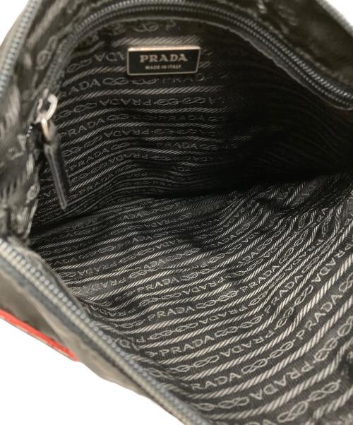 PRADA SPORTS（プラダスポーツ）PRADA SPORTS (プラダスポーツ) ナイロンショルダーバッグ ブラックの古着・服飾アイテム
